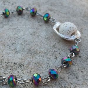 Colorful Beaded Diffuser Bracelet